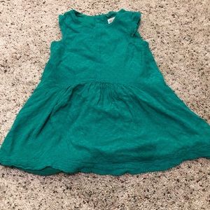 Cat & Jack Emerald Green Dress 2T